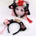 JSGHGDF Ancient Chinese HeadBand Hair Hoop Chinese Style Headband Chinese Girl for Hair Accessories Flat Red - Buy Online on GoSupps.com