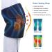 USB Heated Knee Brace Support for Arthritis Pain Relief - Thermal Therapy Wrap for Joint Stiffness - Fits Men and Women - Buy Online on GoSupps.com