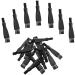 Haidong - Shaving brush razor cleaning brush black 12 pieces