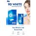 Buy Teeth Whitening Strips - 28 Sensitive Gel Strips for Fast Tooth Whitening & Yellow Stain Removal | International Shipping Available - Buy Online on GoSupps.com