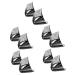 SHERCHPRY Graduation 5 Pairs High Heels Toe Cover Suite Tip Alloy Graduation