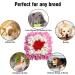 IEUUMLER Dog Snuffle Mat - Training Puzzle Toy for Dogs | 45x45cm Pink & White - International Shipping - Buy Online on GoSupps.com