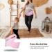 FITTOO Maternity Support Belt 3 in 1 Pregnancy Belly Band | Back Brace & Abdominal Binder | Lightweight & Breathable | Adjustable Waist Support | Pink | S-XXL Sizes - Buy Online on GoSupps.com
