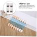 Baluue 40pcs Sponge Stick Sponge Applicator Double Ended Makeup Brush Lip Gloss Applicator Plastic Abs - Buy Online on GoSupps.com