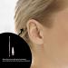Healeved Spiral Ear Picker - Stainless Steel Ear Spoon & Ear Wax Removal Tool | Rose Gold Screw Back Earring - Ear Cleaner Accessory - Buy Online on GoSupps.com