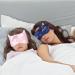 3Pcs Cute Cat Sleep Masks for Kids - Lightweight Adjustable Silk Eye Covers for Sleeping Travel & Office - Buy Online on GoSupps.com