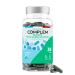 Spirulina Titled in Organic Phycocianins 1560mg per day - Rich in Protein & Iron - 12 Vitamins & Minerals - Made in France - 90 Capsules 1 Month Cure