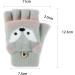 Kids Puppy Flip Top Short Gloves | 3-8 Yrs | Fox/Grey - Buy Online on GoSupps.com