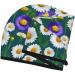 Wild Flowers & Daisies Coral Velvet Hair Cap - Dry Curly Long & Thick Hair Anti Frizz | Best Drying Solution - Buy Online on GoSupps.com