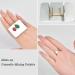 Vaorwne Salon Nail Finger Ring Palette - Stainless Steel Makeup Foundation Mixing Tool for Professionals | International Shipping Available - Buy Online on GoSupps.com