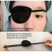 Monocular Black Eye Patch - Washable Medical Eye Patch for Amblyopia & Pirate Costume | Ideal for Adults & Children - Buy Online on GoSupps.com