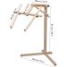 Needlework Floor-Standing Type Stand Made of Natural Organic Beech Wood Tapestry Cross Stitch Embroidery Frame Holder - Buy Online on GoSupps.com