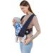 iFCOW Baby Sling Carrier - Dark Blue | Suitable from Birth to 15KG - Buy Online on GoSupps.com
