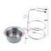 Fashionable Men's Shaving Tool Set | Straight Razor Stainless Steel Brush & Soap Cup Holder - Premium Quality Shaving Accessories - Buy Online on GoSupps.com