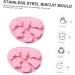 Alipis 2pcs Silicone Baking Mold Silicone Molds Fruit Tray Vehicle Chocolate Mold 3D Mousse Fondant Mold 21x16cm Pink - Buy Online on GoSupps.com