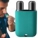 IDEZEK Nasen Inhalation pencil energy-inhalator stick-the double hole-nose inhaler rod increases energy and concentration the breath ensures a fresh cooling feeling lime