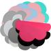 DesignSter Lucky Pet Food Tray - Top Grade Cloud Silicone Feeding Mat | Anti-Slip & Waterproof Dog Cat Bowl Placemat - White - Buy Online on GoSupps.com