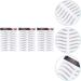 OHPHCALL Artificial Eyebrows 3 Sheets Waterproof Eyebrow Stickers Water Proof Stickers Brow Makeup Grooming Shaping Eyebrow Tool 1 count (Pack of 1) Black - Buy Online on GoSupps.com