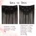 Easyouth Real Hair Clip in Extensions - Black to Silver Balayage Human Hair 18 Inch 7Pcs 120g - Buy Online on GoSupps.com