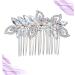 DOITOOL Bridal Headdress Rhinestone Bridal Comb Silver Hair Clip Combs for Women Hair Combs for Gold Headpiece Bride Hair Clip Rhinestone Headpiece Accessories - Buy Online on GoSupps.com