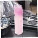 FRCOLOR 3pcs Medicine Bottle Applicator Set Shampoo Color Dye Root Bottle & Scalp Scrubber | Pink Perfect for Home Hair Coloring - Buy Online on GoSupps.com