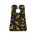 Sweet Honey Bee Beard Bib Sunflower Bee Beard Hair Catcher Non Stick Grooming Cloth for Shaving and Trimming Salon Cape Apron Gifts for Men