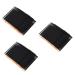 Didiseaon 300 pcs Eyeliner Beauty Applicator Disposable Tools Wand Golden Makeup mediumx3pcs Blackx3pcs