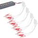 20pcs TENS Wire Cable Clip Electrode Wires for TENS Unit Physiotherapy Machine - Buy Online on GoSupps.com