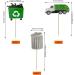 Garbage Truck Birthday Party Supplies Garbage Truck Cupcake Toppers for Trash Truck Waste Management Recycling Party Supplies - Buy Online on GoSupps.com