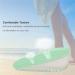 Buy Silicone Gel Arch Support Heel Pads - Height Increase Insoles (3.5cm) for All Day Comfort - Light Green Polka Dots | International Shipping Available - Buy Online on GoSupps.com