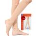 2 pairs of calves Medical compression stockings women & men 20-30 mmHg class 2 calf supports graded support support stockings for varicose veins edema flight sport m 2x beige