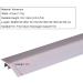 Aluminum Transitions Entry Ramp Extra Wide Floor Cover Strips Carpet Trim Easy to Install Wood to Tile for Balcony Doorways Patio (Color : Purple Size : 115cm/45.3in) Purple 115cm/45.3in - Buy Online on GoSupps.com