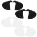 SKISUNO 4 Pairs Shoulder Pads Push-up Shoulder Enhancer Shoulder Push up Pads Sponge Shoulder Enhancer Clothing Accessory Shoulder Cushion Pads Suit Coat Shoulder Pad Suit Accessory