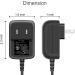 WAHL Trimmer Charger Power Cord | UL Listed 4V AC Adapter for 9880L 9865 9854l 9860 9876 | Compatible with WAHL Cordless Shaver Razor 4.2V - Buy Online on GoSupps.com