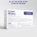 Clean People All Natural Fabric Softener Sheets - Plant-Based Eco Friendly Dryer Sheets - Lavender - 160 Sheets Total - Buy Online on GoSupps.com