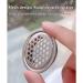 Premium Nail Art Brushes Cleaning Cup - Stainless Steel Mesh & Crystal Design for Glitter & Bead Pens | International Shipping Available - Buy Online on GoSupps.com
