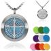 GV77ZF Essential Oil Diffuser Necklace and Vanilla Essential Oil (4oz/120ml) Combo Set - Buy Online on GoSupps.com