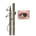 Erinde Gray Brown Liquid Eyeliner - High Precision Liquid Gray Ink Eyelinerstift Professional Waterproof Eyeliner Pen Long -lasting Eye Liner Abbey quick -drying Korean Eyes Makeup #06 Gray Brown