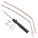 Villcase accessories 1 pair of glasses accessories glasses bruise nest replace glasses bracket replacement screw bracket bracket replacement bar glasses replacement bars+for+glasses ear metal reading glasses baby