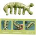 SESESFOUFU Jade Massage Tool - Relaxation & Acupuncture Device for Body & Scalp - 11.50x1.50cm Green - Buy Online on GoSupps.com