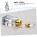 SOLUSTRE Perfume Bottle Hair Scrunchie Chiffon Mini Empty Dropper Bottle Glass Essential Oil Dispenser Perfume Vial Small Perfume Dropper Bottle Glass Dropper Bottle Glass Bottle Crystal - Buy Online on GoSupps.com