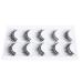 Beavorty 5 Pairs eyelashes faux lashes fluffy Makeup Eyelash Eye Beauty Tool faux lashes wispy full natural fake lashes Artificial Made Lash eye makeup stickers artificial fiber dense