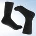 Dohia Bamboo Diabetic Socks for Men & Women - Loose Fit Wide Ankle, Stretched Design - Black (D1-2307-SKW) - Buy Online on GoSupps.com
