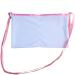Quick Dry Mastectomy Drain Shower Bag Drainage Pouch Holder Tummy Tuck Post Surgery Supplies, Stretchy Post JP Drains Management Pockets Breast Reconstruction/Abdomina/Explant, White Showerbag-white