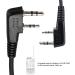 Baofeng UV-5R BF-F8HP UV-82 Radios Compatible 2 Pin Earpiece for Two Way Radio Headset - Police Surveillance Kit - Buy Online on GoSupps.com