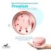 Retainer Cleaner Case Denture Bath 2 Pack - Leak Proof with Mirror, Perfect for Travel - Black & Pink - Buy Online on GoSupps.com