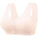 IQYU Women's Sexy Lace Front Button Shaping Cup Adjustable Shoulder Strap Large Size Iron-Bra Tank Top Bustier - Beige - Buy Online on GoSupps.com