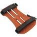 TOPARCHERY Leather Arm Guard & 3 Finger Gloves Set for Bow Hunting - Brown - Buy Online on GoSupps.com