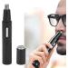 Naroote Electric Nasal Pilator 2 in 1 Multifunctional Electric Nose Hair Trimmer for Men for Earnoseeyebrow BLACK Black - Buy Online on GoSupps.com