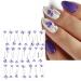 JMEOWIO Spring Flower Nail Art Stickers | Self-Adhesive Decals for Floral Summer Designs | Nail Supplies & Accessories - Buy Online on GoSupps.com